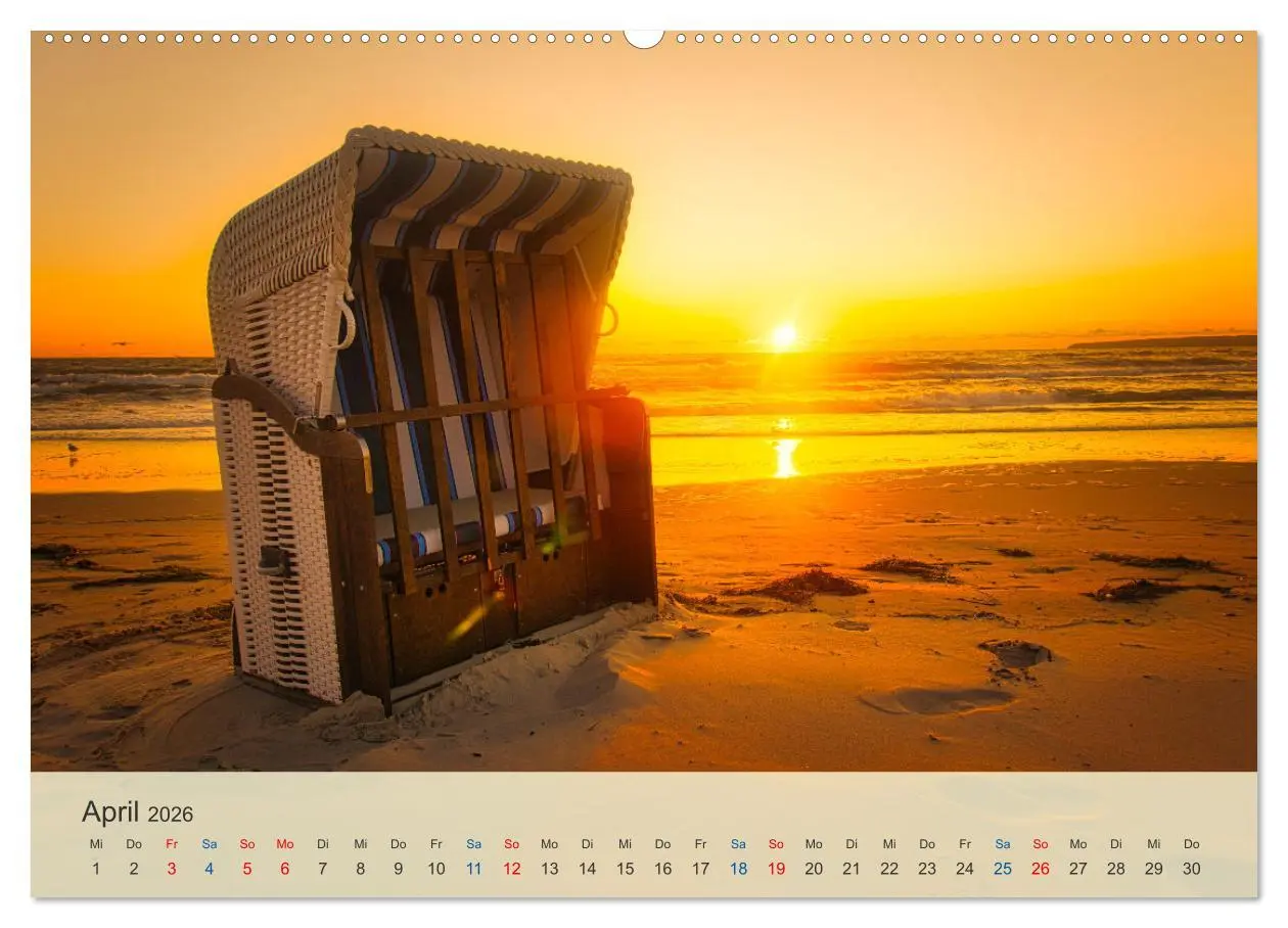 Bild: 9783457649268 | Wenn die Sonne unter geht (Wandkalender 2026 DIN A2 quer), CALVENDO...