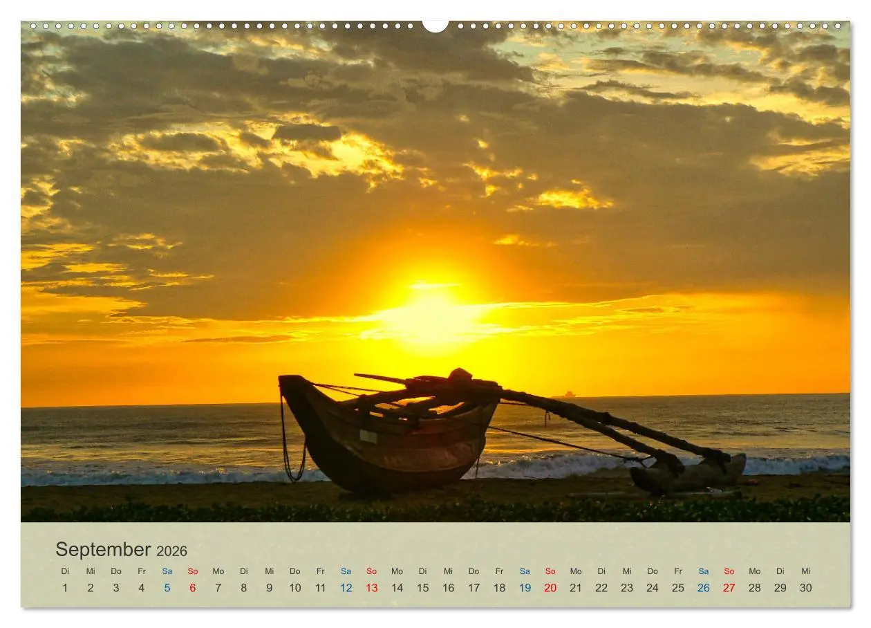 Bild: 9783457649268 | Wenn die Sonne unter geht (Wandkalender 2026 DIN A2 quer), CALVENDO...