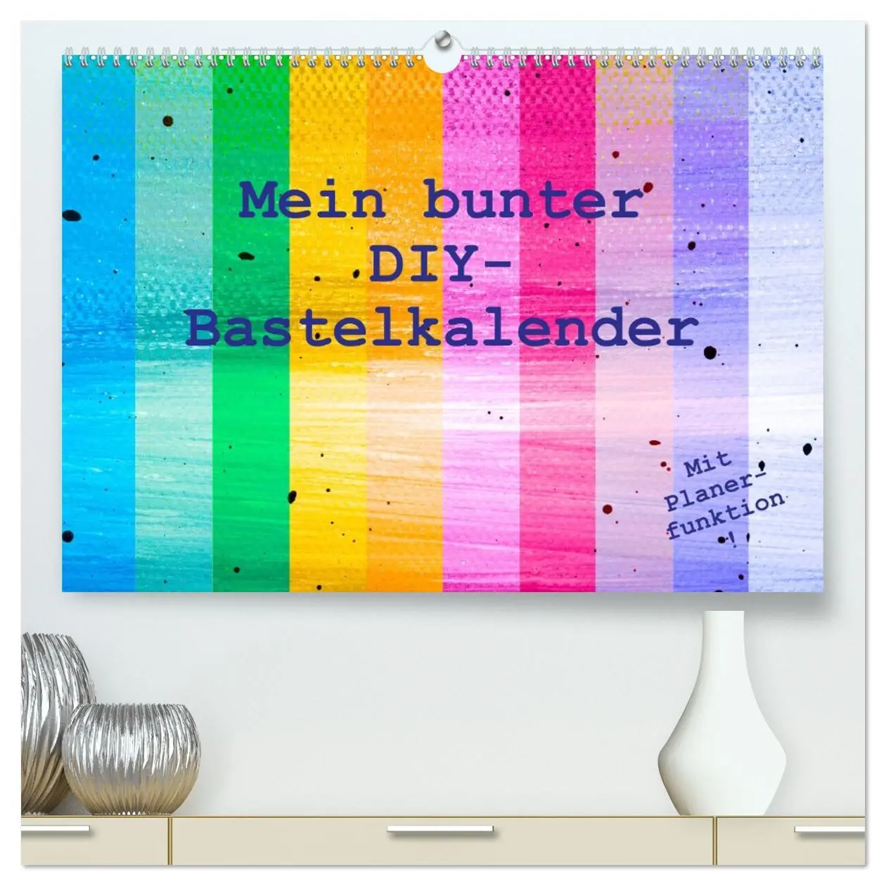 Cover: 9783457719268 | Mein bunter DIY-Bastelkalender (hochwertiger Premium Wandkalender...