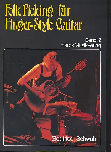 Cover: 9790500499268 | Folk-Picking Band 2 für Finger-Style Guitar | Siegfried Schwab