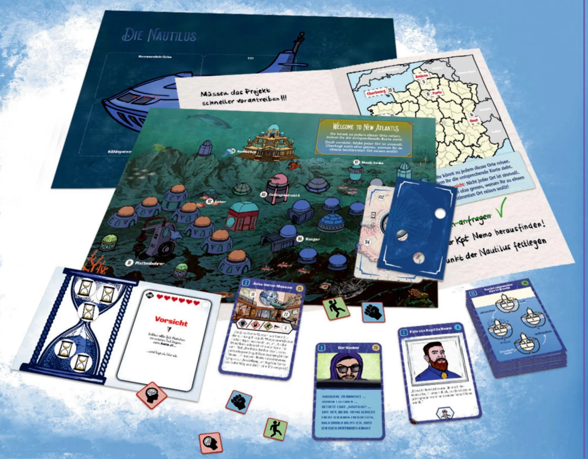 Bild: 4050003959368 | Die letzte Fahrt der Nautilus | Martin Kallenborn (u. a.) | Spiel