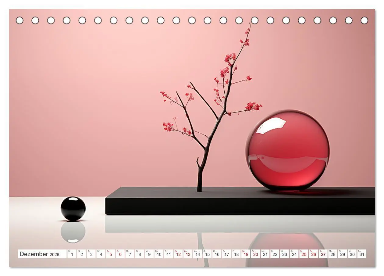 Bild: 9783457499368 | Einklang und Harmonie (Tischkalender 2026 DIN A5 quer), CALVENDO...