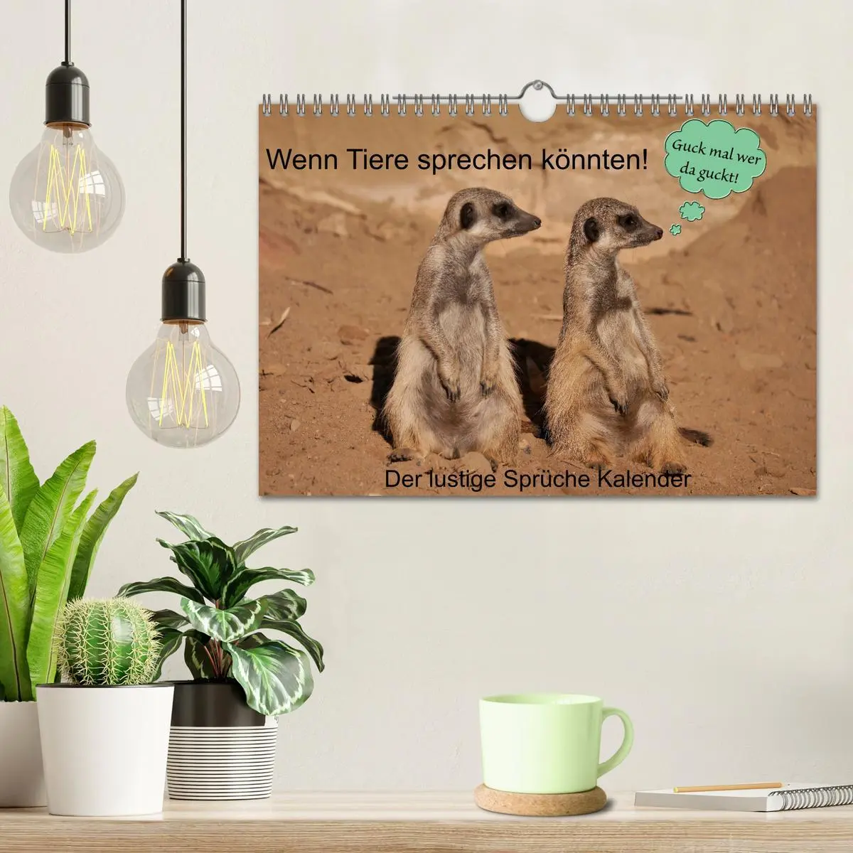 Bild: 9783457639368 | Wenn Tiere sprechen könnten! Der lustige Sprüche Kalender...
