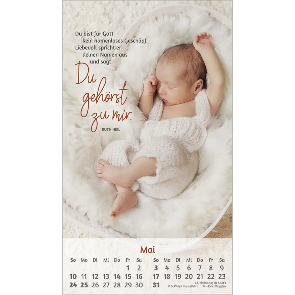 Bild: 9783754879368 | Du bist mir so wertvoll 2026 | Postkarten-Kalender von Ruth Heil