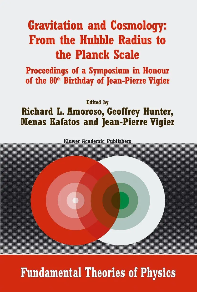 Cover: 9789401739368 | Gravitation and Cosmology: From the Hubble Radius to the Planck Scale