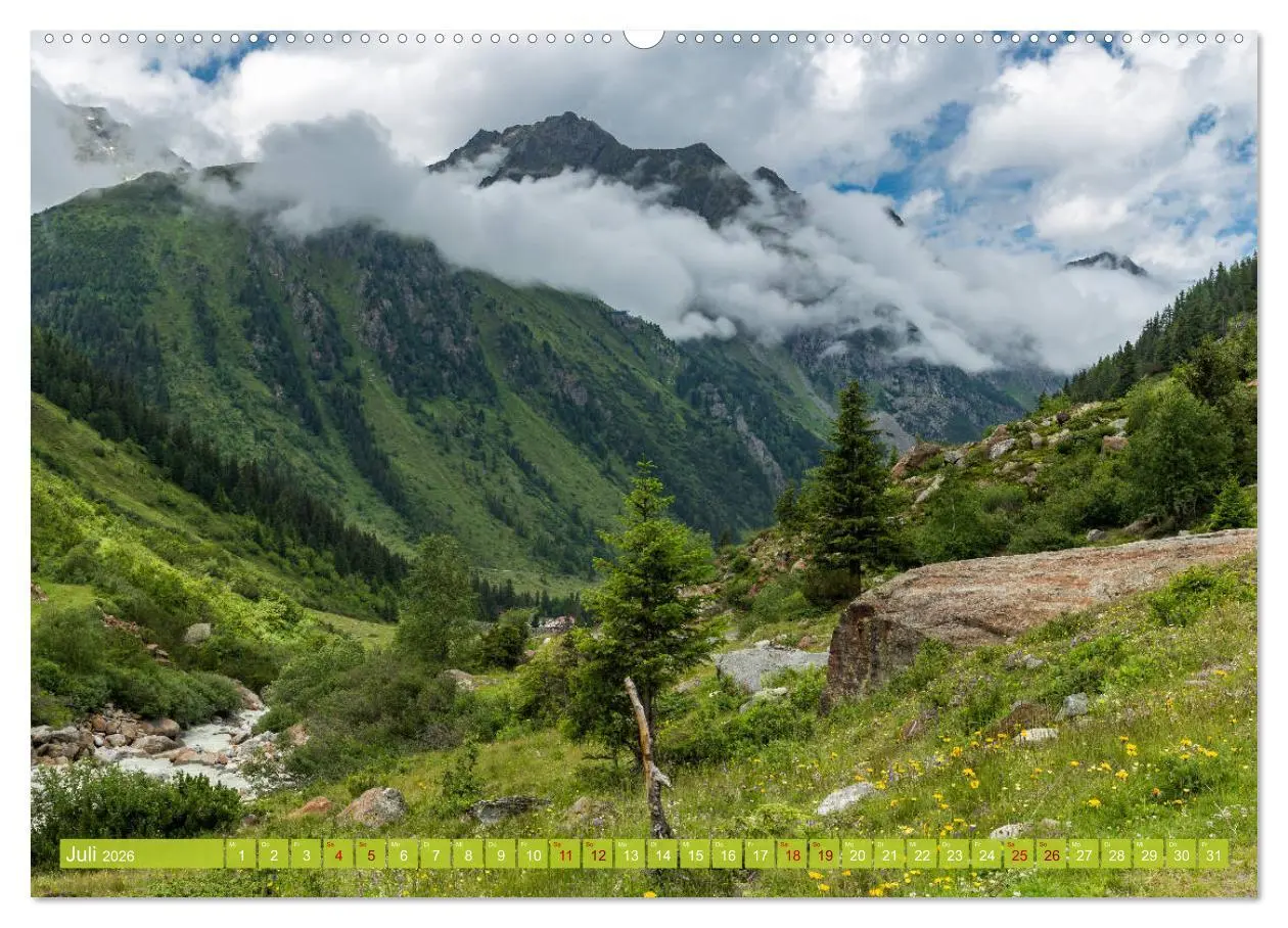 Bild: 9783457869468 | Pitztal in Bildern (Wandkalender 2026 DIN A2 quer), CALVENDO...