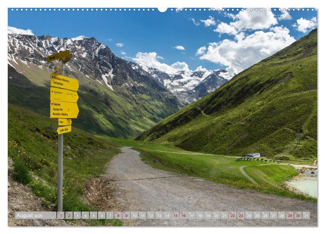 Bild: 9783457869468 | Pitztal in Bildern (Wandkalender 2026 DIN A2 quer), CALVENDO...