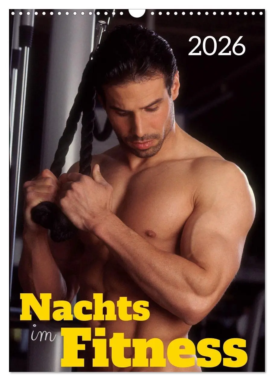 Cover: 9783516339468 | Nachts im Fitness (Wandkalender 2026 DIN A3 hoch), CALVENDO...