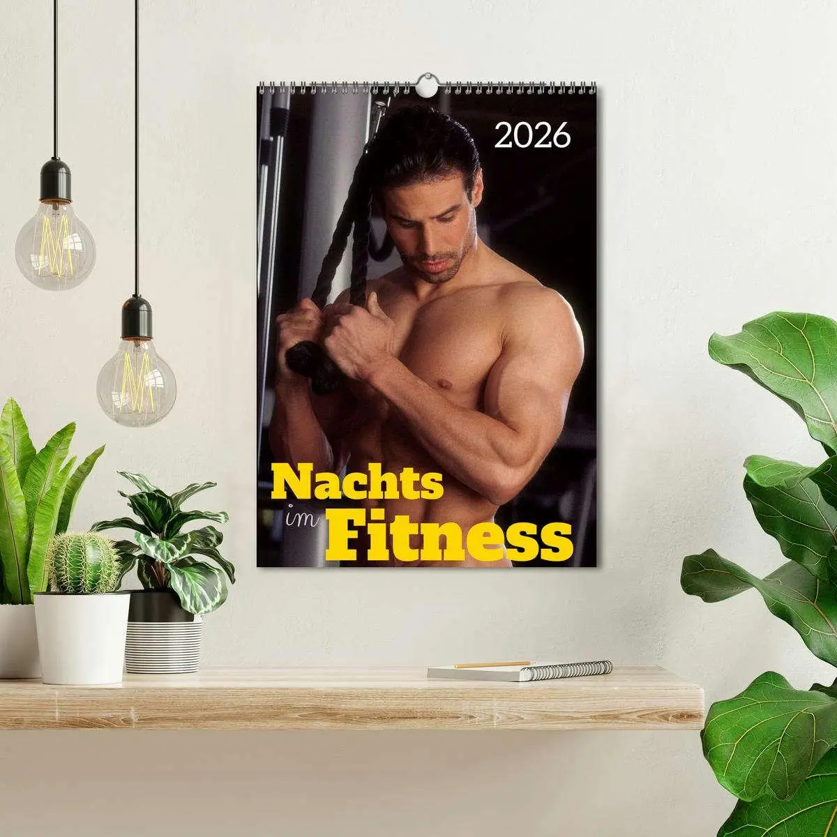 Bild: 9783516339468 | Nachts im Fitness (Wandkalender 2026 DIN A3 hoch), CALVENDO...