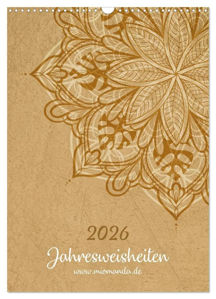Cover: 9783516719468 | Jahresweisheiten (Wandkalender 2026 DIN A3 hoch), CALVENDO...
