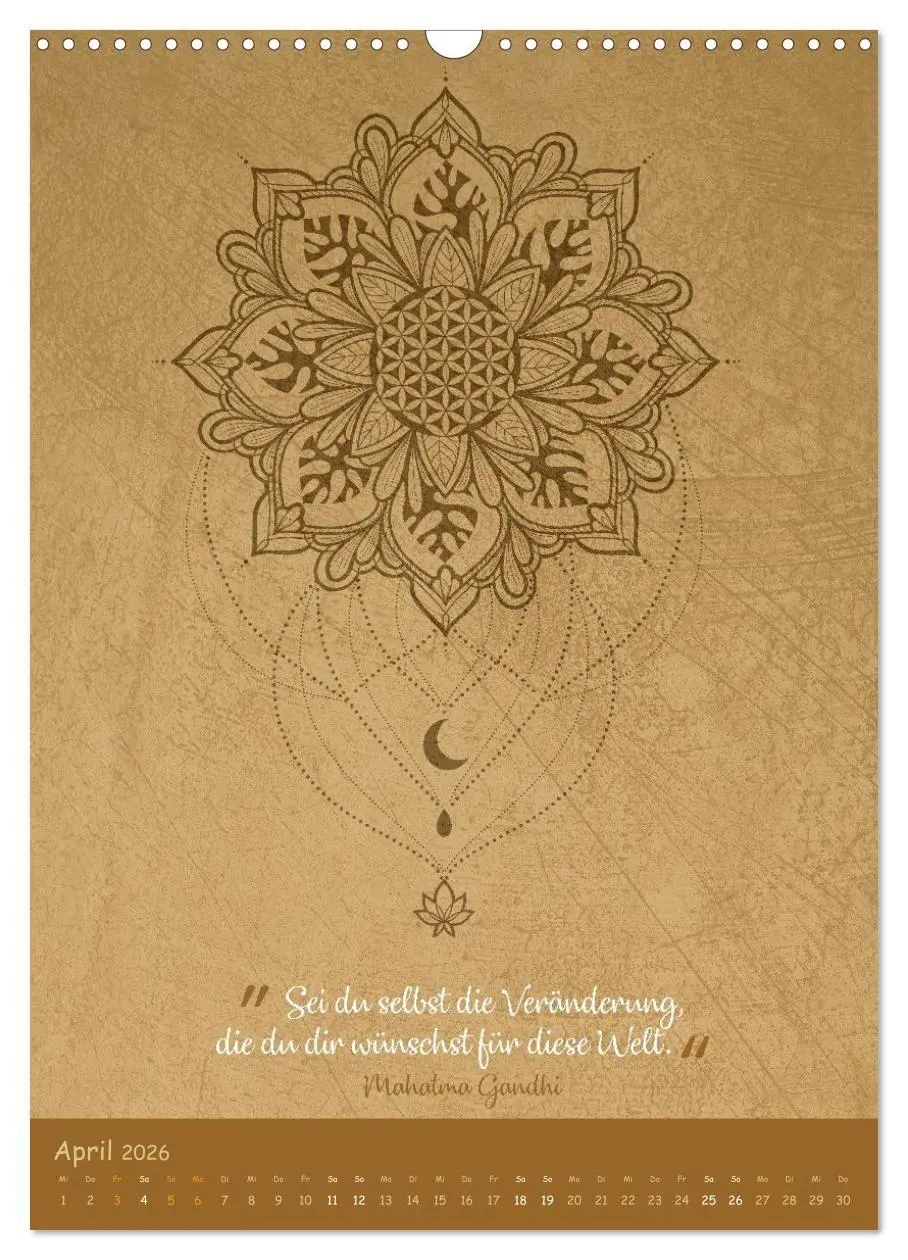 Bild: 9783516719468 | Jahresweisheiten (Wandkalender 2026 DIN A3 hoch), CALVENDO...