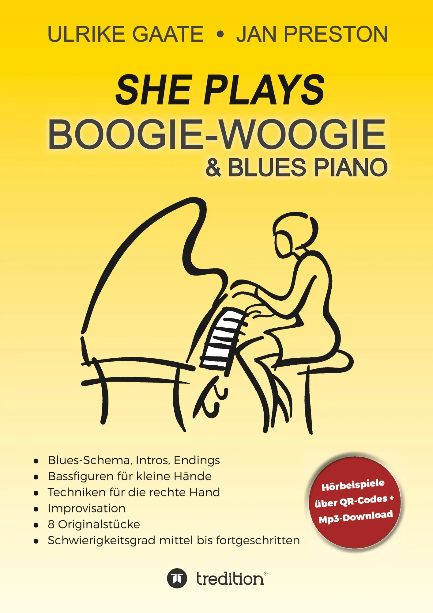 Cover: 9783746949468 | SHE Plays Boogie-Woogie &amp; Blues Piano | Jan Preston (u. a.) | Buch