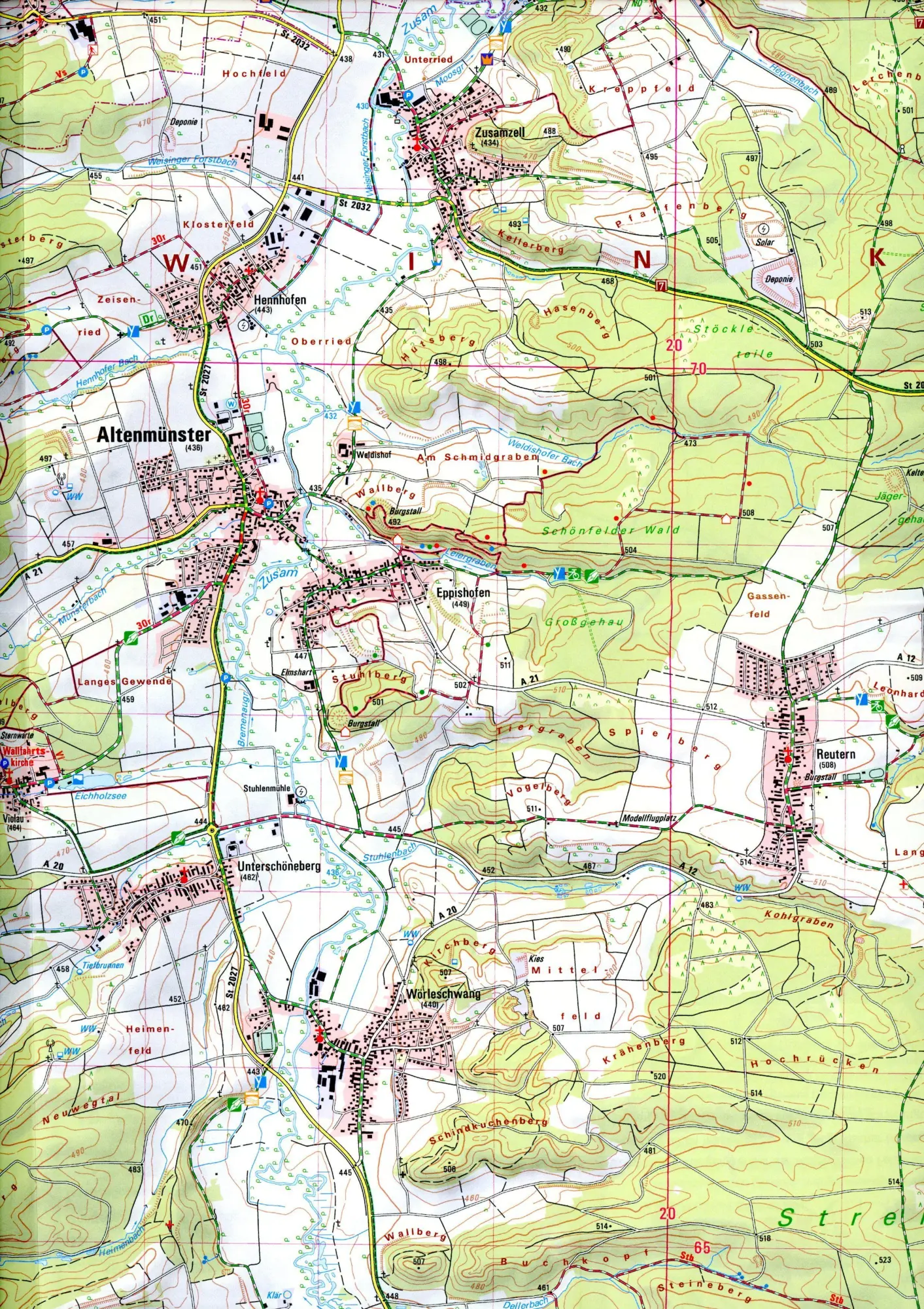 Bild: 9783899339468 | Zusmarshausen 1:25 000 | Digitalisierung | (Land-)Karte | Deutsch