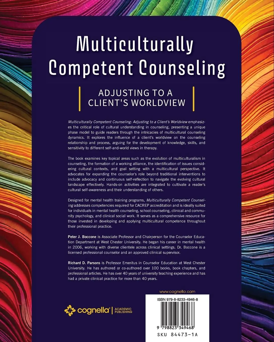Rückseite: 9798823349468 | Multiculturally Competent Counseling | Peter J. Boccone (u. a.) | Buch