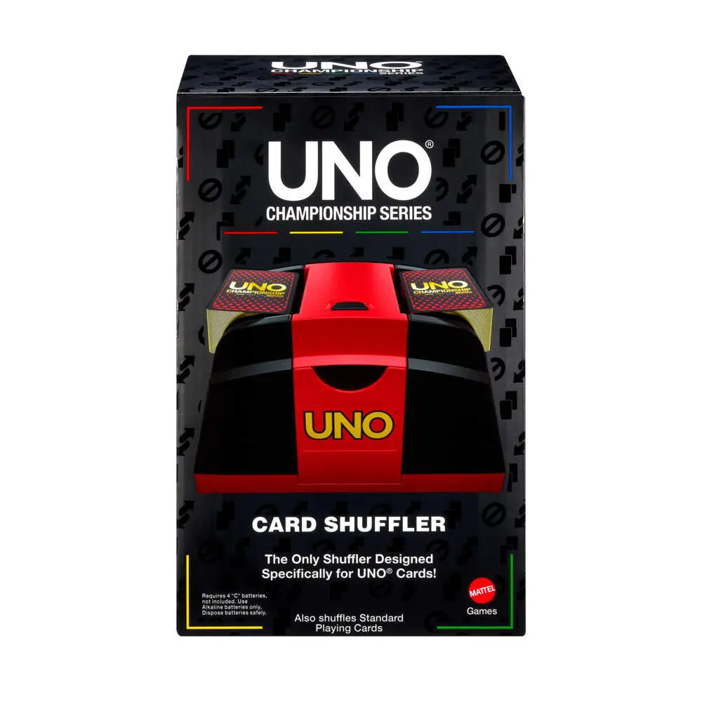 Cover: 194735389568 | UNO Kartenmischer.JMY26 | Spiel | JMY26 | Deutsch | 2026 | Mattel