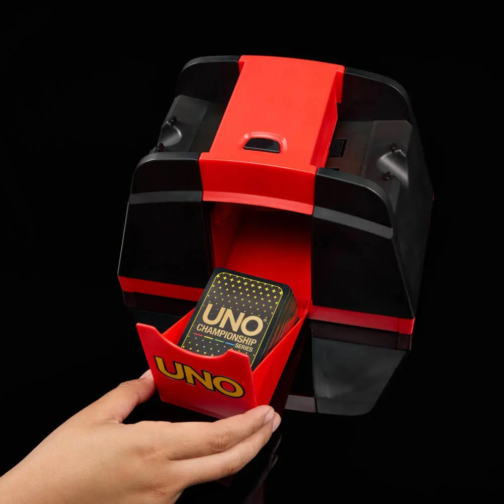 Bild: 194735389568 | UNO Kartenmischer.JMY26 | Spiel | JMY26 | Deutsch | 2026 | Mattel