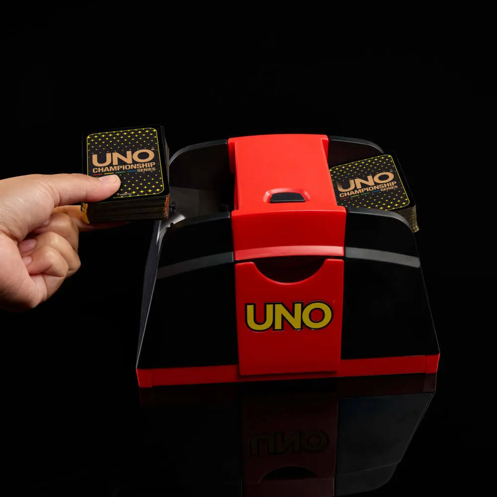 Bild: 194735389568 | UNO Kartenmischer.JMY26 | Spiel | JMY26 | Deutsch | 2026 | Mattel