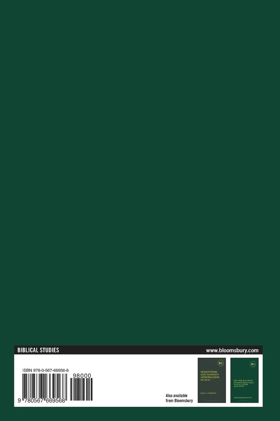 Rückseite: 9780567669568 | Image, Text, Exegesis | Izaak J. De Hulster (u. a.) | Taschenbuch