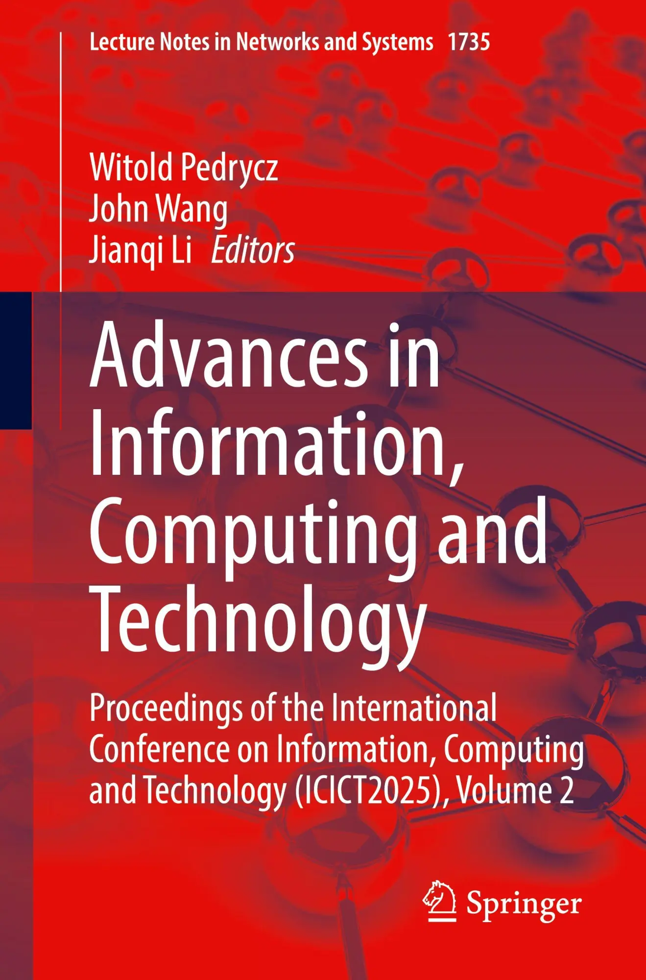 Cover: 9783032119568 | Advances in Information, Computing and Technology | Pedrycz (u. a.)