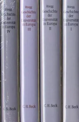 Cover: 9783406369568 | Geschichte der Universität in Europa Gesamtwerk | Walter Rüegg | Buch