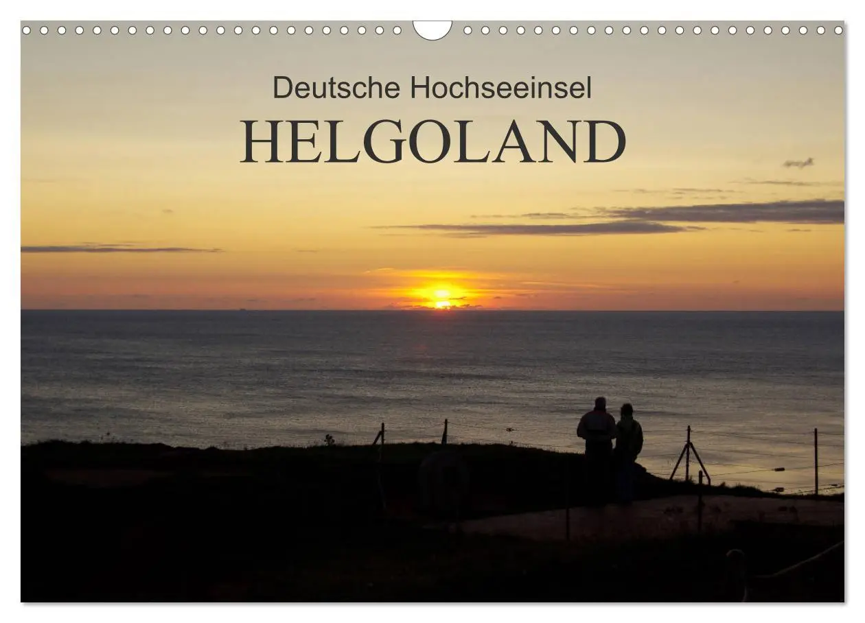 Cover: 9783435389568 | Deutsche Hochseeinsel Helgoland (Wandkalender 2025 DIN A3 quer),...