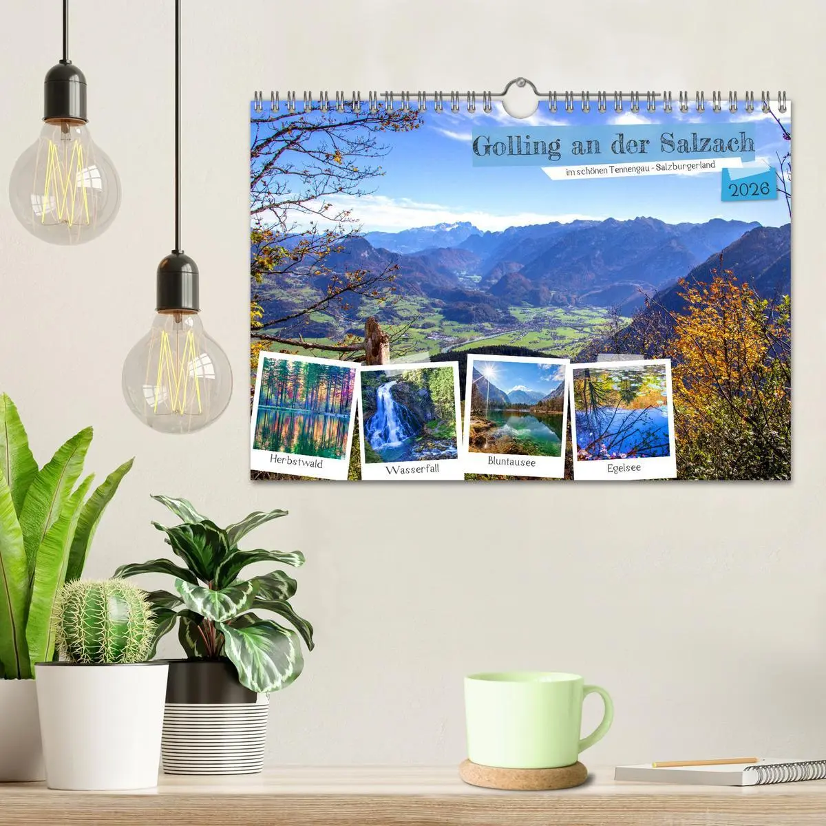 Bild: 9783457549568 | Golling an der Salzach (Wandkalender 2026 DIN A4 quer), CALVENDO...