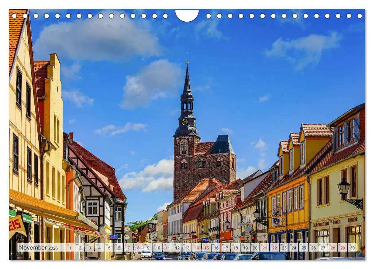 Bild: 9783457789568 | Tangermünde Impressionen (Wandkalender 2026 DIN A4 quer), CALVENDO...