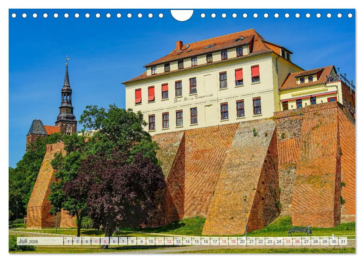 Bild: 9783457789568 | Tangermünde Impressionen (Wandkalender 2026 DIN A4 quer), CALVENDO...