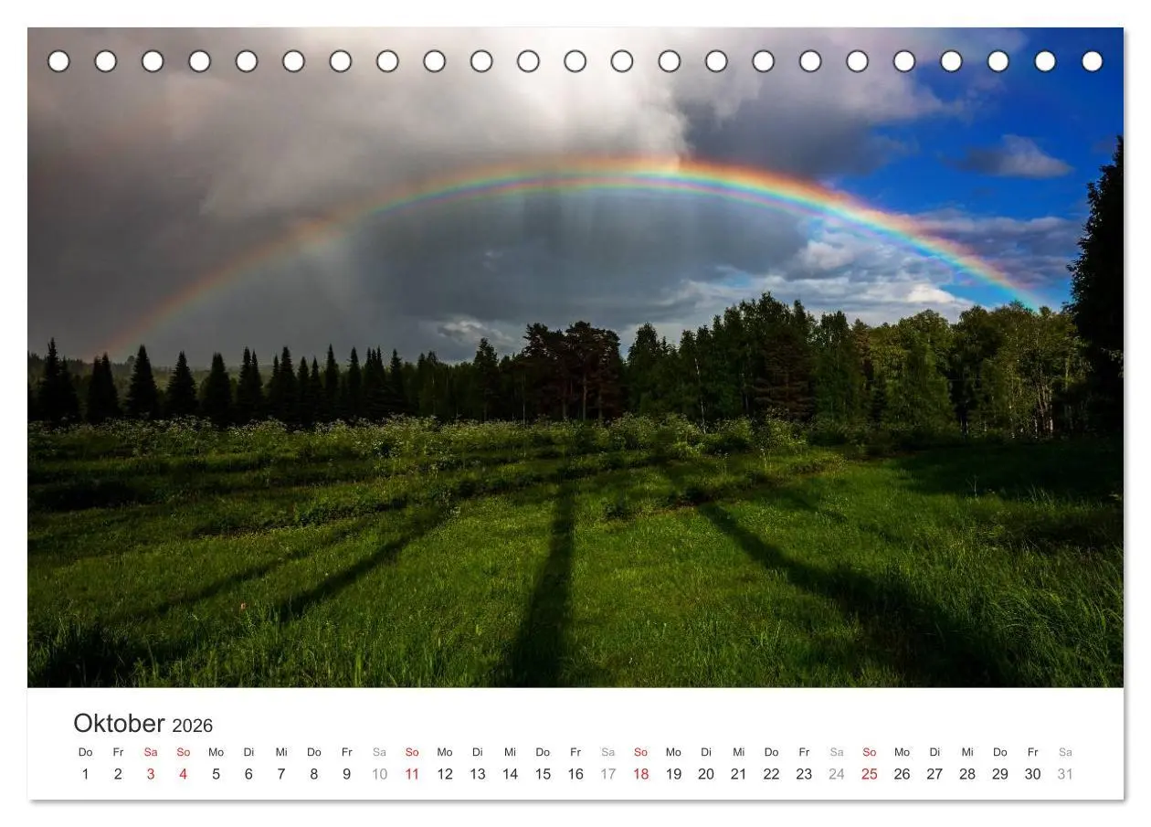 Bild: 9783516019568 | Landschaften Finnlands (Tischkalender 2026 DIN A5 quer), CALVENDO...
