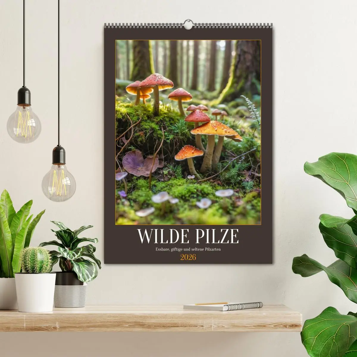 Bild: 9783516639568 | WILDE PILZE - Essbare, giftige und seltene Pilzarten (Wandkalender...