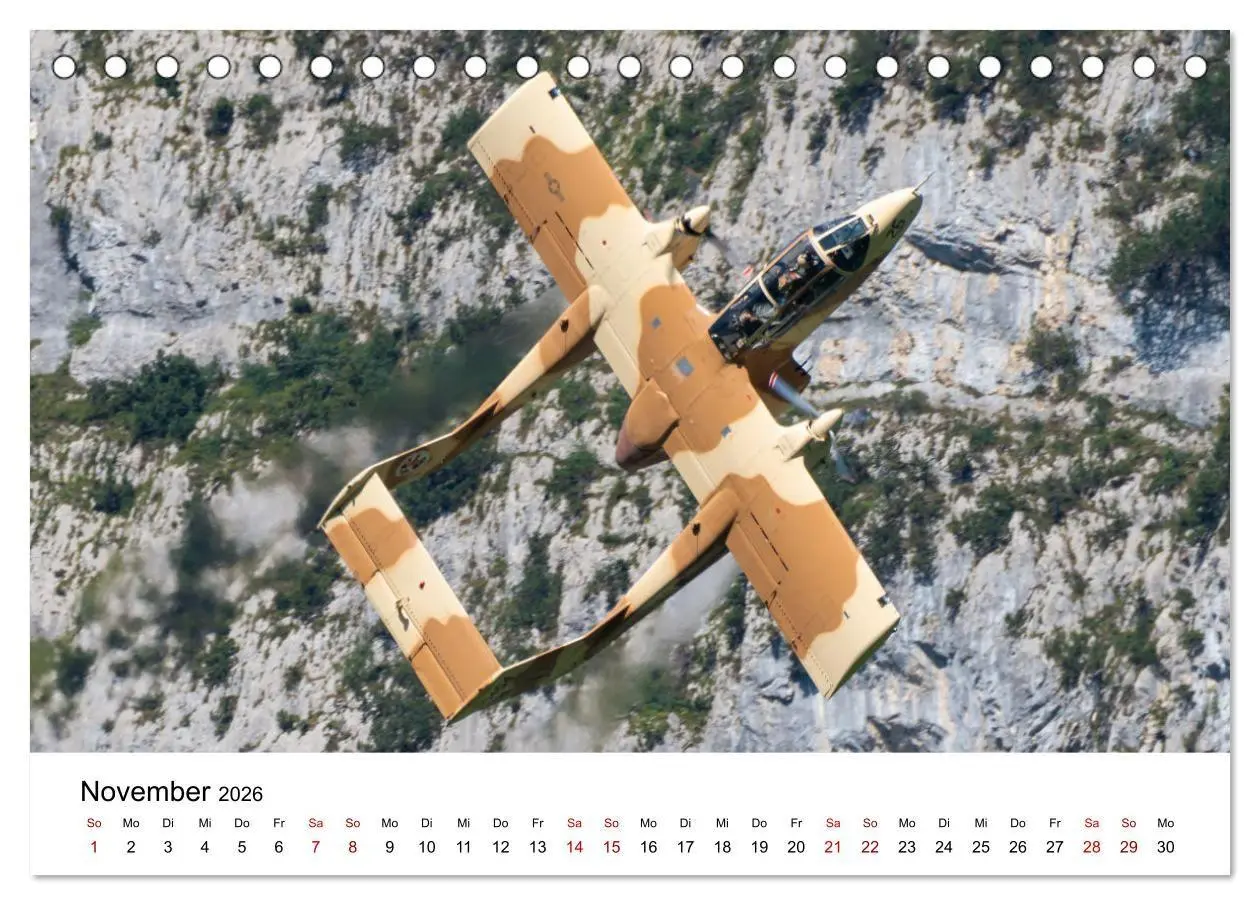 Bild: 9783516709568 | Militärflieger (Tischkalender 2026 DIN A5 quer), CALVENDO...