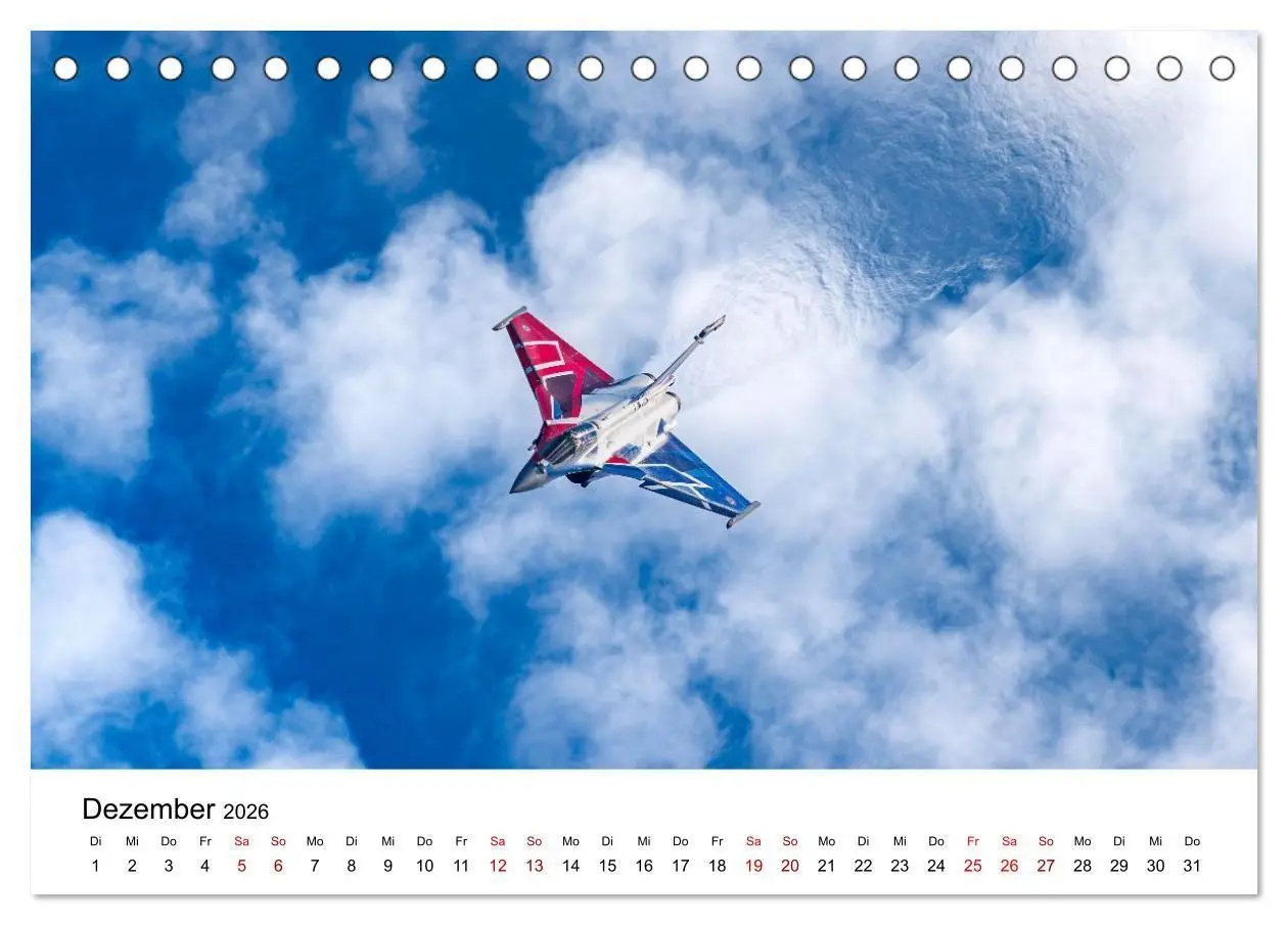Bild: 9783516709568 | Militärflieger (Tischkalender 2026 DIN A5 quer), CALVENDO...