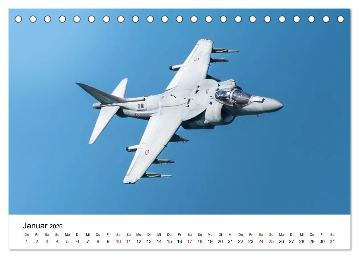 Bild: 9783516709568 | Militärflieger (Tischkalender 2026 DIN A5 quer), CALVENDO...