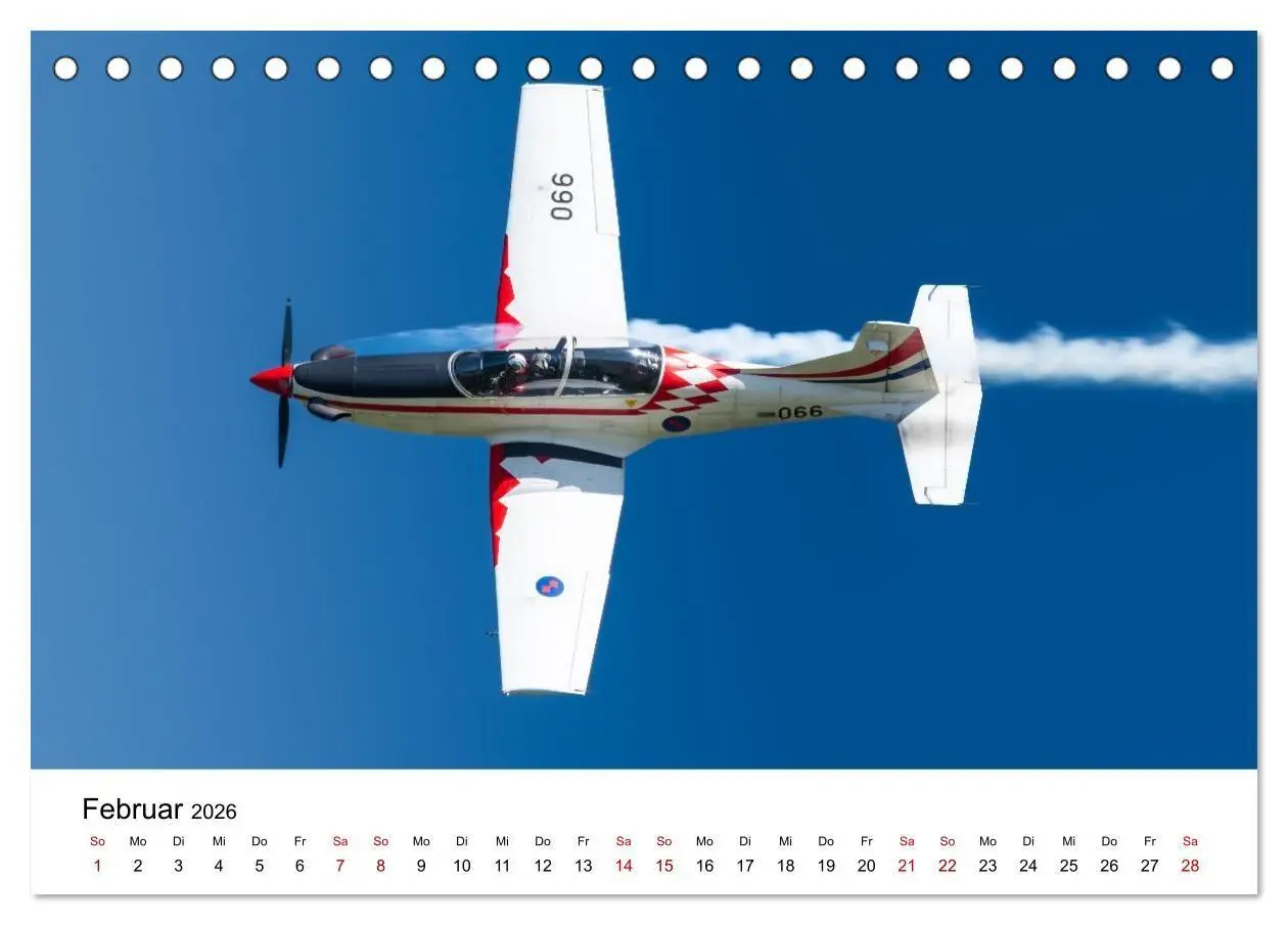 Bild: 9783516709568 | Militärflieger (Tischkalender 2026 DIN A5 quer), CALVENDO...