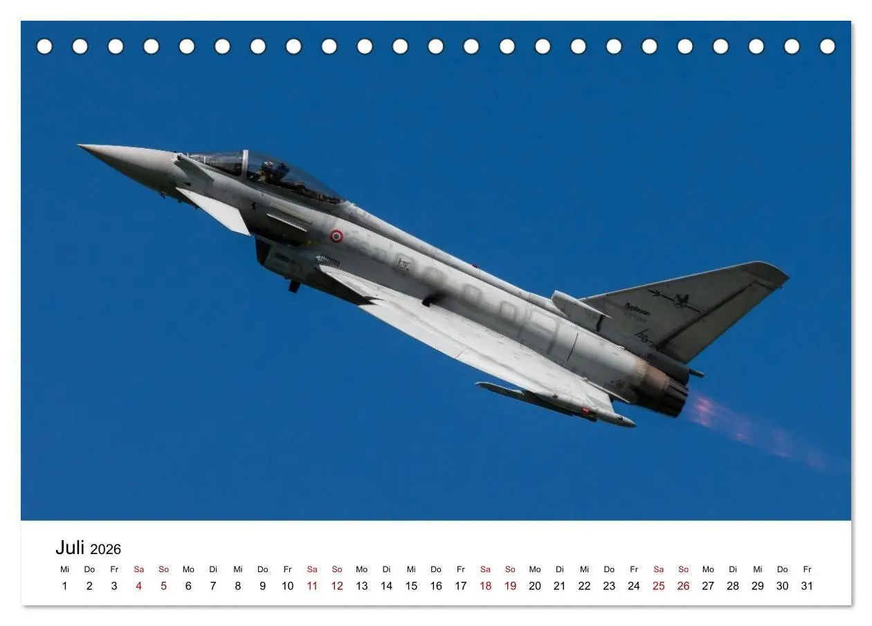 Bild: 9783516709568 | Militärflieger (Tischkalender 2026 DIN A5 quer), CALVENDO...