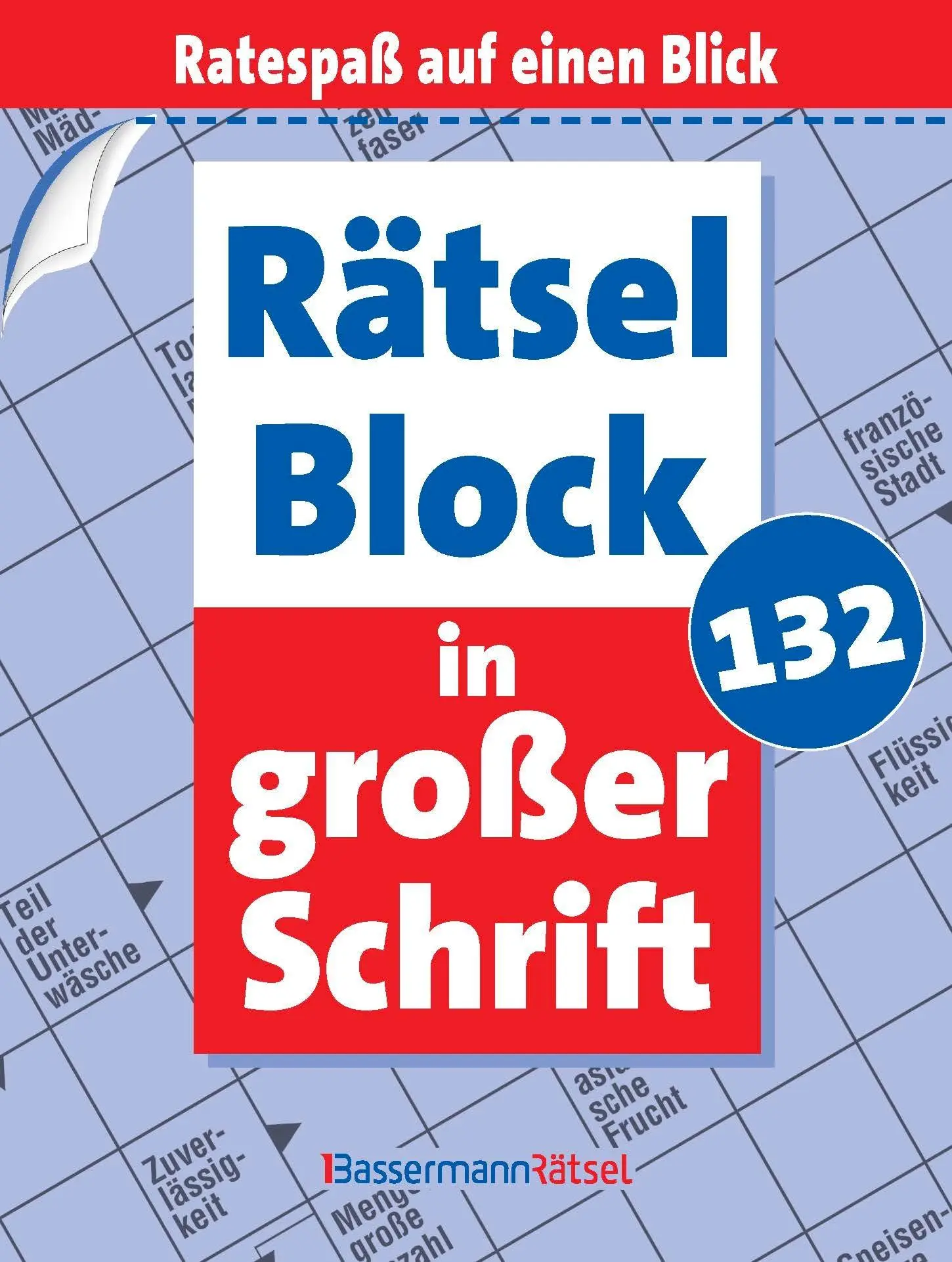 Krüger, Eberhard: Rätselblock in großer Schrift 132 (5 Exemplare à 2,99 EUR)