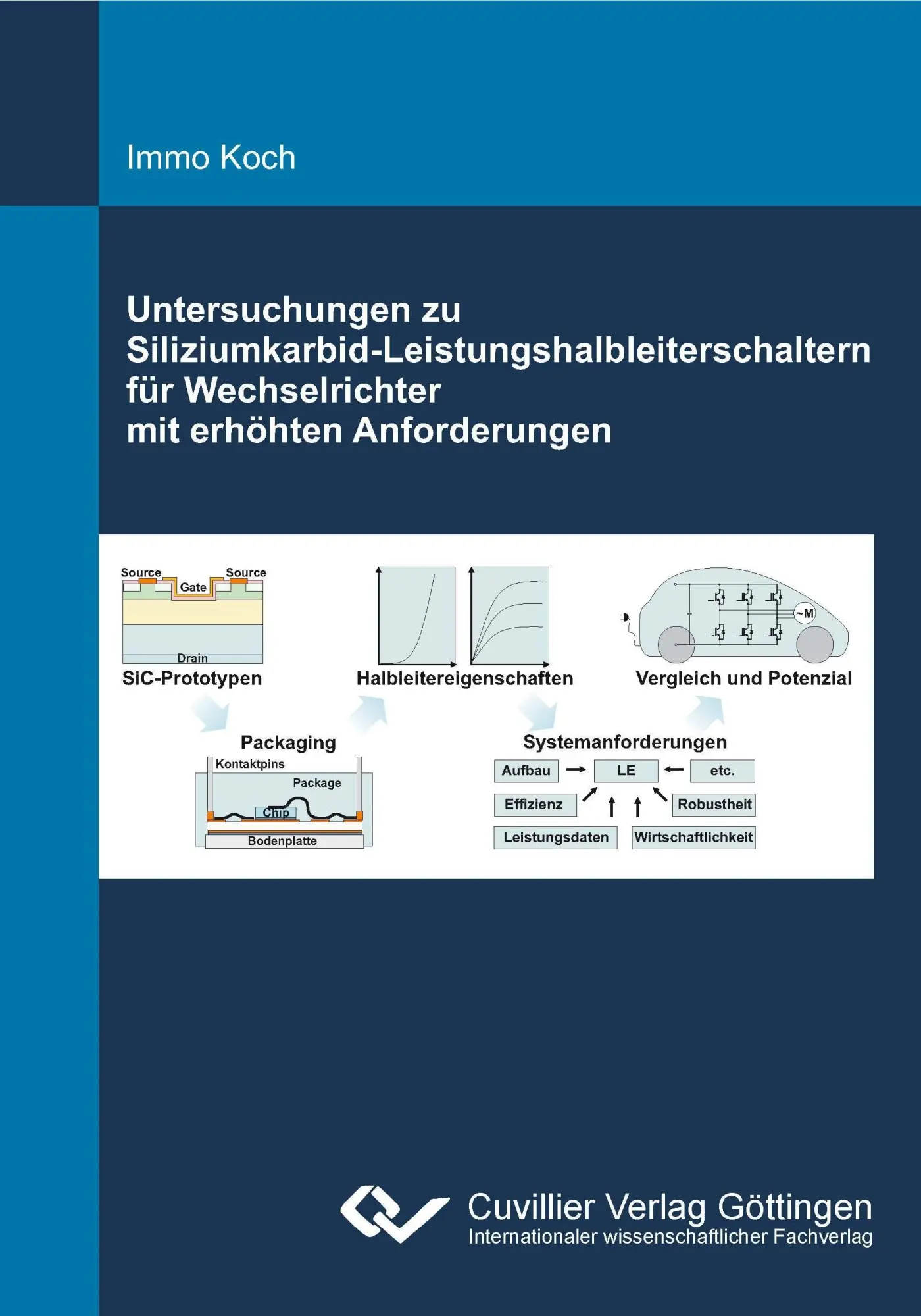Cover: 9783869559568 | Untersuchungen zu Siliziumkarbid-Leistungshalbleiterschaltern für...