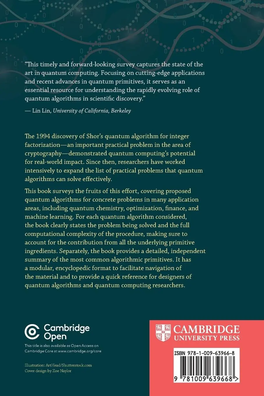 Rückseite: 9781009639668 | Quantum Algorithms | Alexander M. Dalzell (u. a.) | Taschenbuch | 2025
