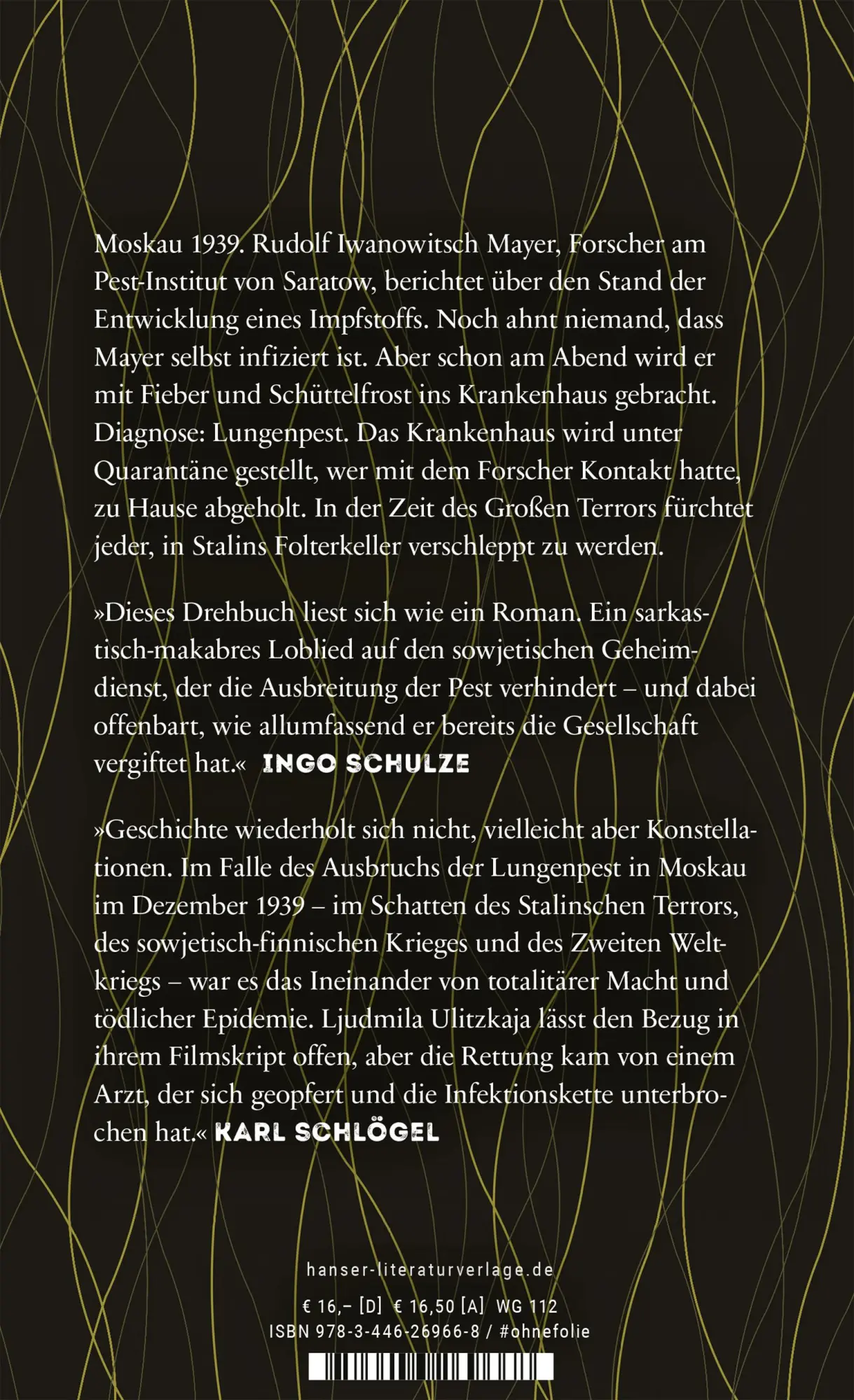 Bild: 9783446269668 | Eine Seuche in der Stadt | Szenario | Ljudmila Ulitzkaja | Buch | 2021