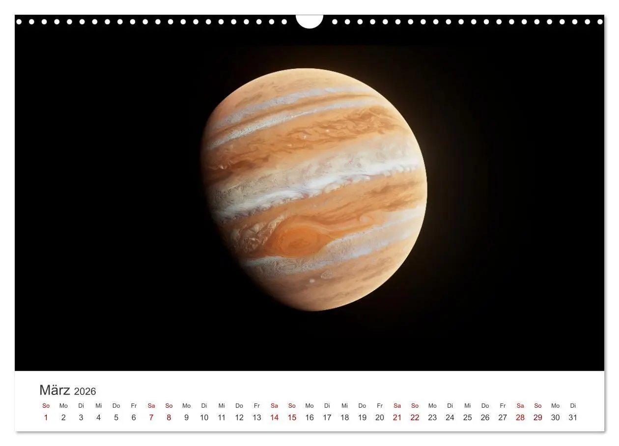 Bild: 9783457539668 | Planeten - Eine spektakuläre Reise ins All. (Wandkalender 2026 DIN...