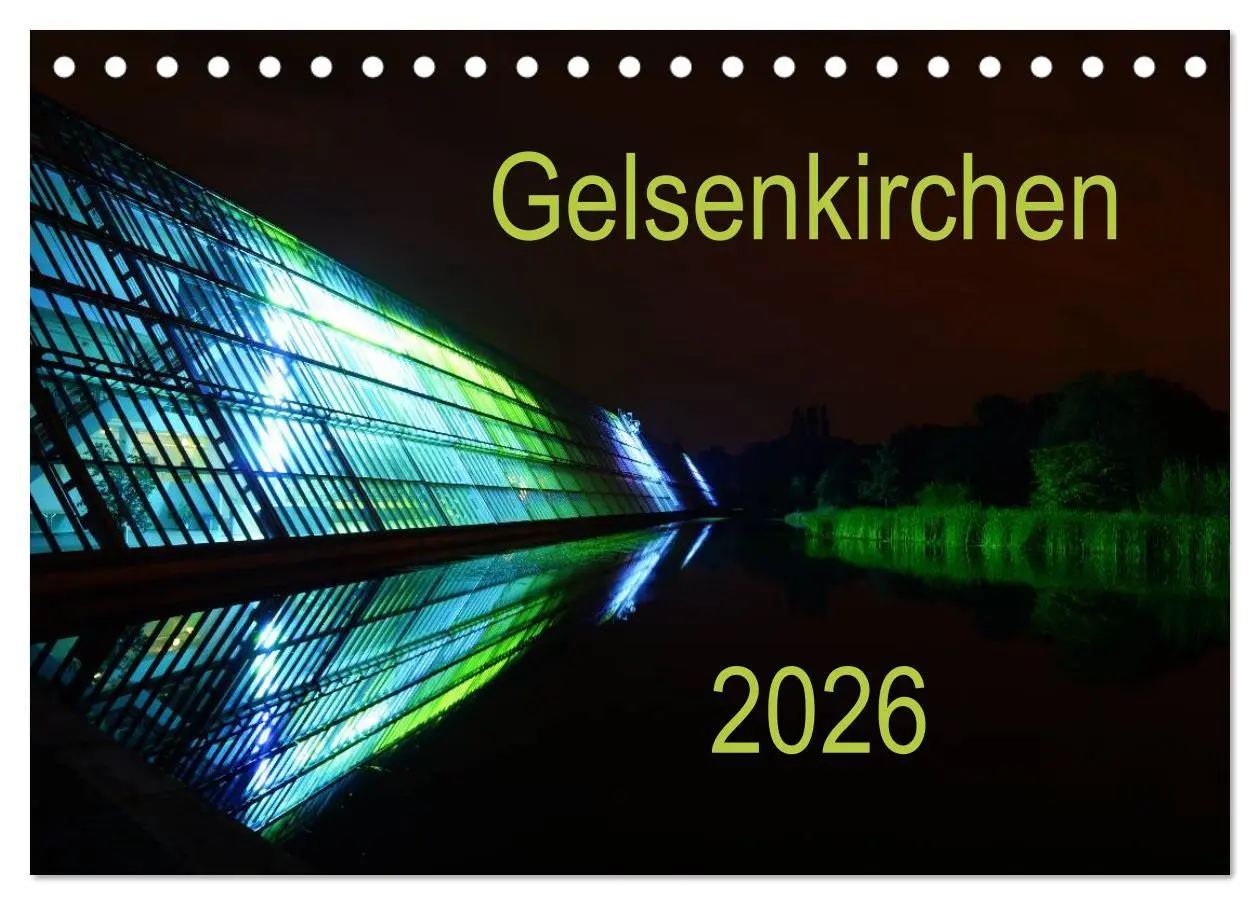 Cover: 9783516179668 | Gelsenkirchen 2026 (Tischkalender 2026 DIN A5 quer), CALVENDO...