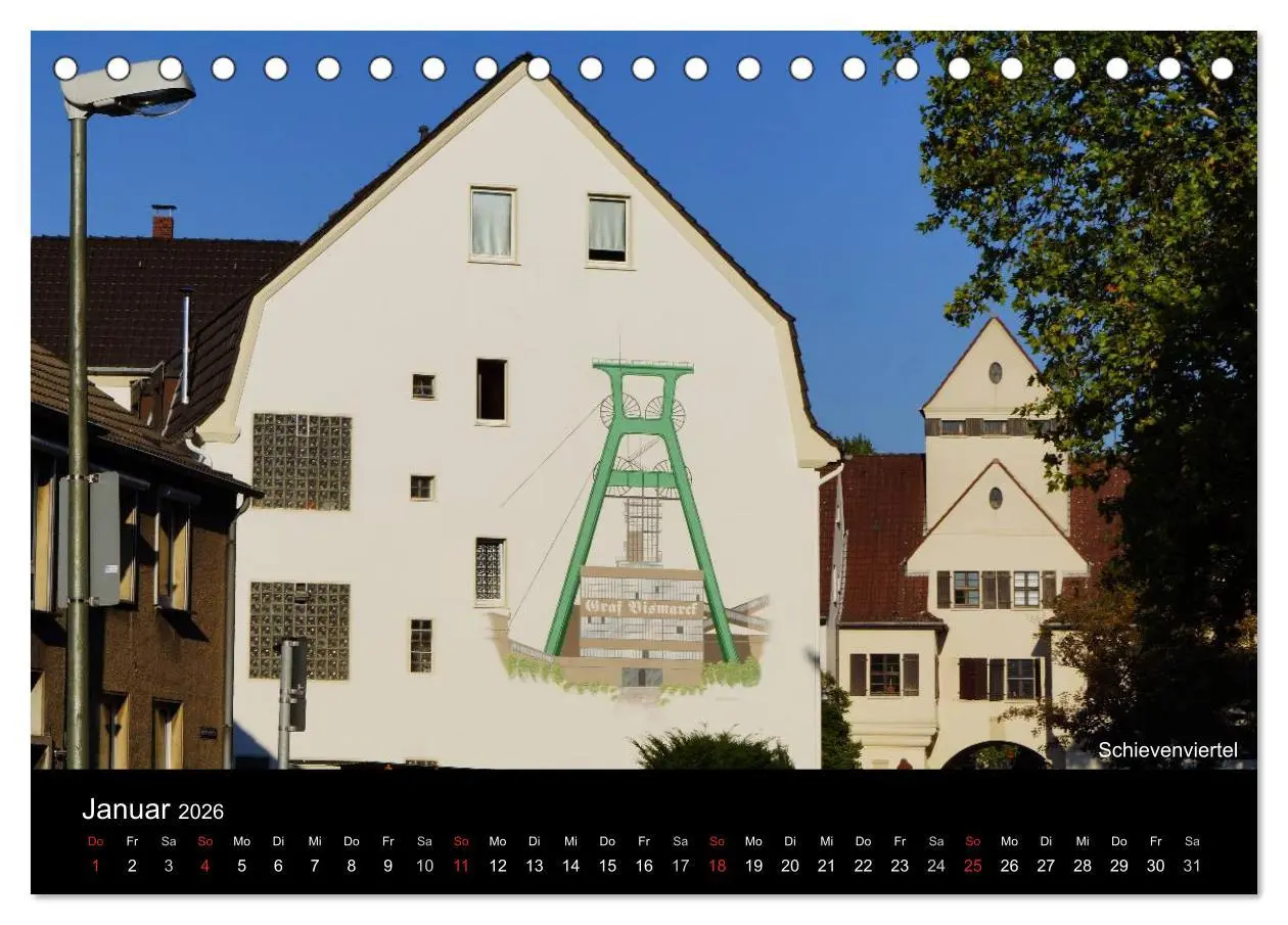 Bild: 9783516179668 | Gelsenkirchen 2026 (Tischkalender 2026 DIN A5 quer), CALVENDO...