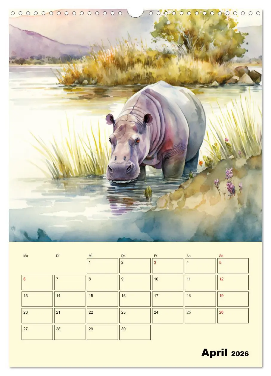 Bild: 9783516319668 | Schöne Aquarelle. Darstellungen von Afrikas Wildtieren...