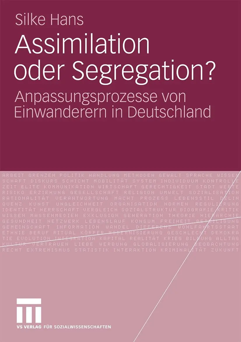 Cover: 9783531169668 | Assimilation oder Segregation? | Silke Hans | Taschenbuch | 304 S.