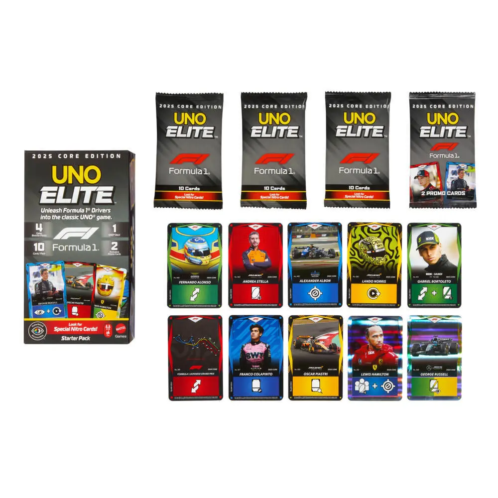 Bild: 194735369768 | UNO Elite F1 Starter-Set | Spiel | Karton | JLV42 | Deutsch | 2026