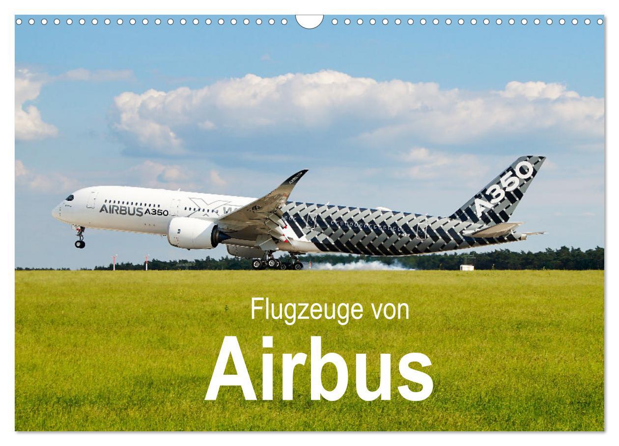 Cover: 9783383969768 | Flugzeuge von Airbus (Wandkalender 2025 DIN A3 quer), CALVENDO...