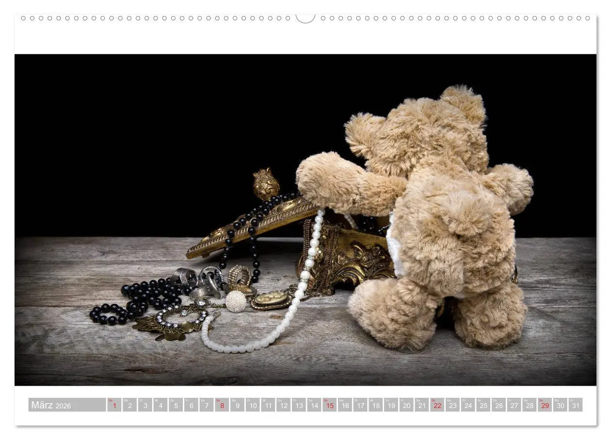 Bild: 9783457699768 | Eddy, der Teddy - 12 Bilder zum Schmunzeln (hochwertiger Premium...
