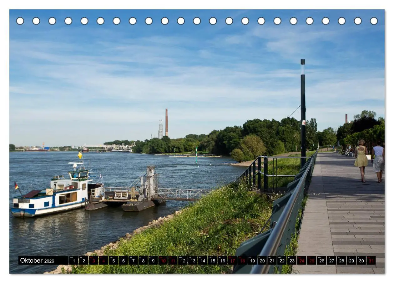 Bild: 9783457839768 | Wesseling am Rhein (Tischkalender 2026 DIN A5 quer), CALVENDO...