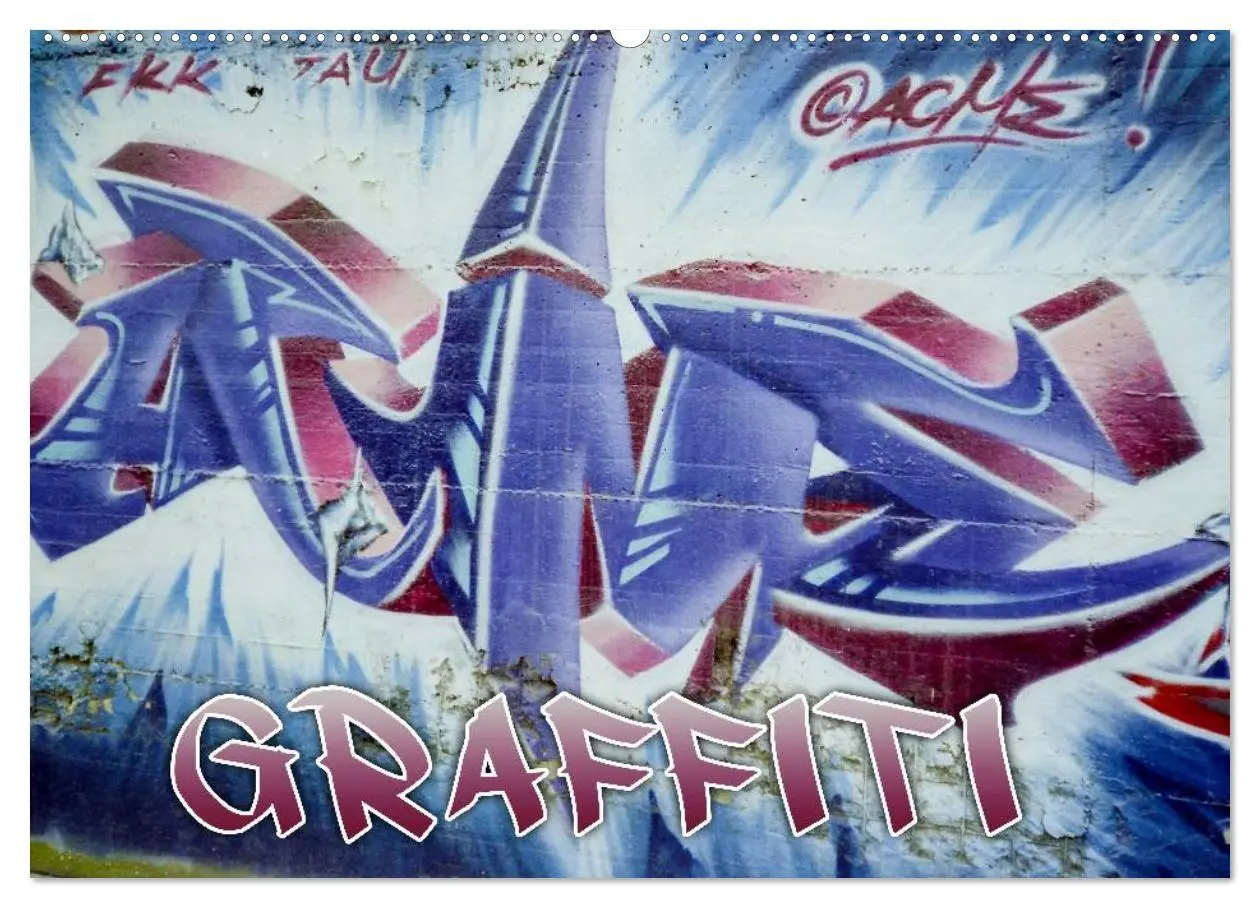 Cover: 9783516169768 | Graffiti - Kunst aus der Dose (Wandkalender 2026 DIN A2 quer),...