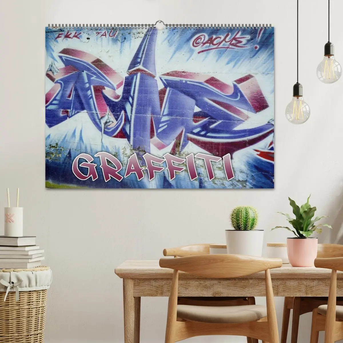 Bild: 9783516169768 | Graffiti - Kunst aus der Dose (Wandkalender 2026 DIN A2 quer),...